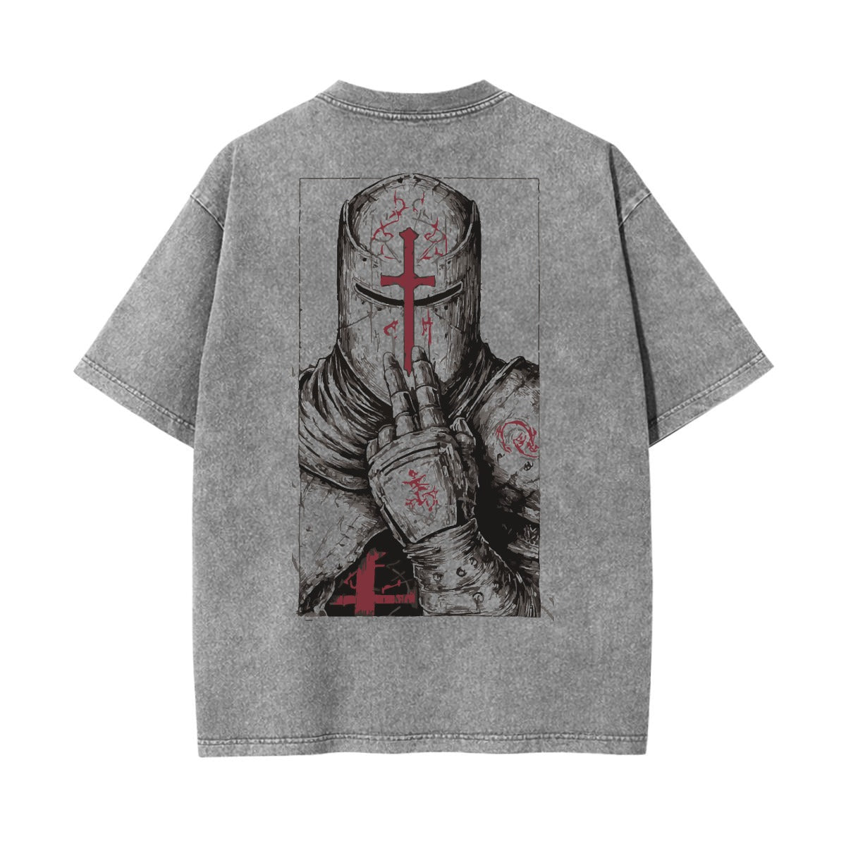 CRUSADER'S SILENCE VINTAGE OVERSIZE TEE