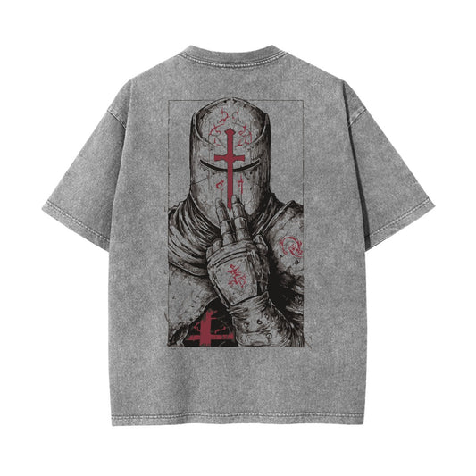 CRUSADER'S SILENCE VINTAGE OVERSIZE TEE
