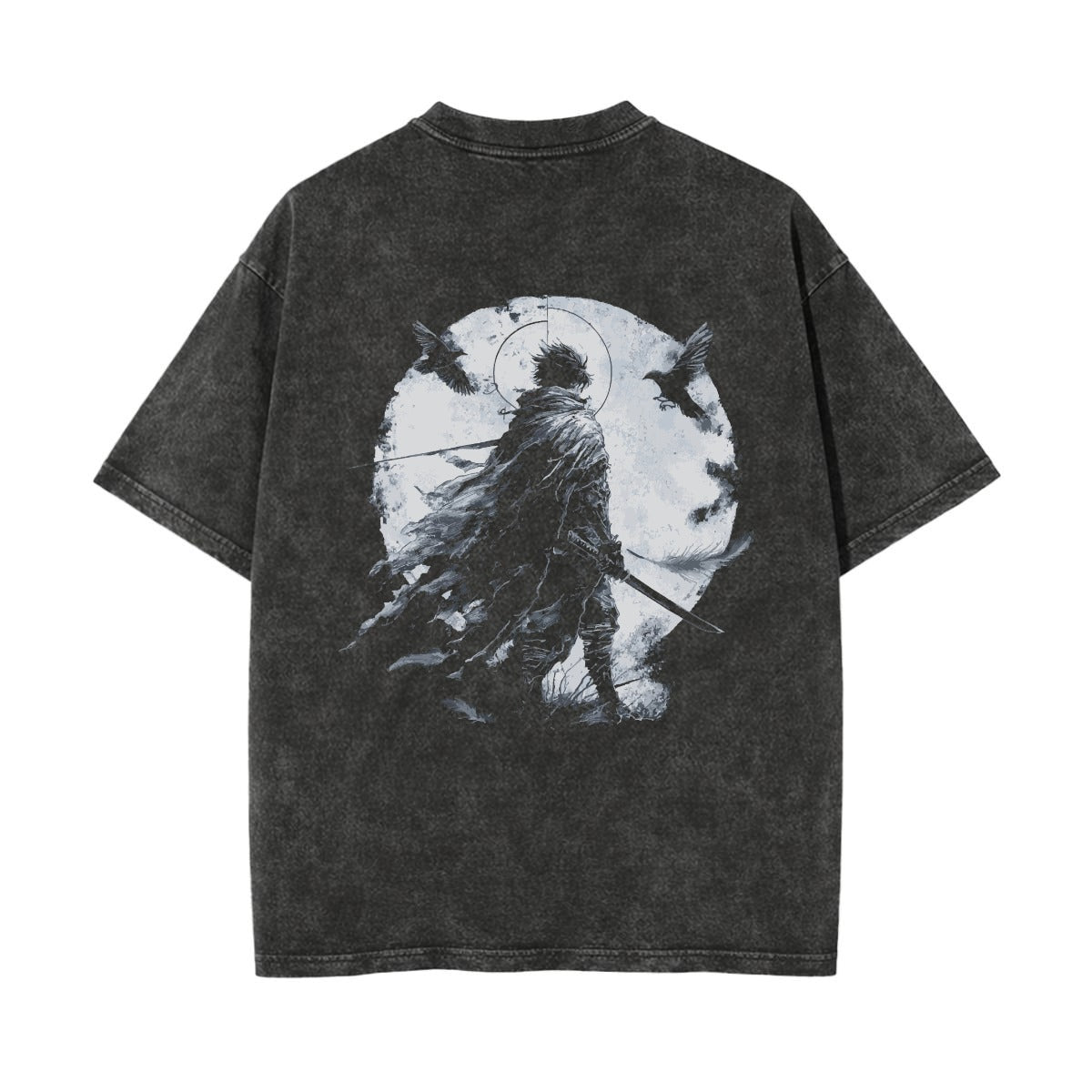 MOONLIT RAVEN RONIN VINTAGE OVERSIZE TEE