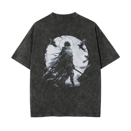 MOONLIT RAVEN RONIN VINTAGE OVERSIZE TEE