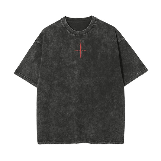 FALLEN ANGEL KNIGHT VINTAGE OVERSIZE TEE