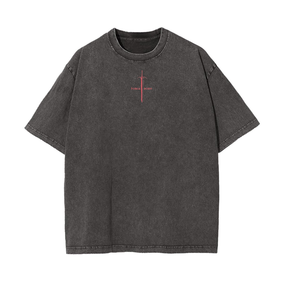 DEATH BANNER KNIGHT VINTAGE OVERSIZE TEE