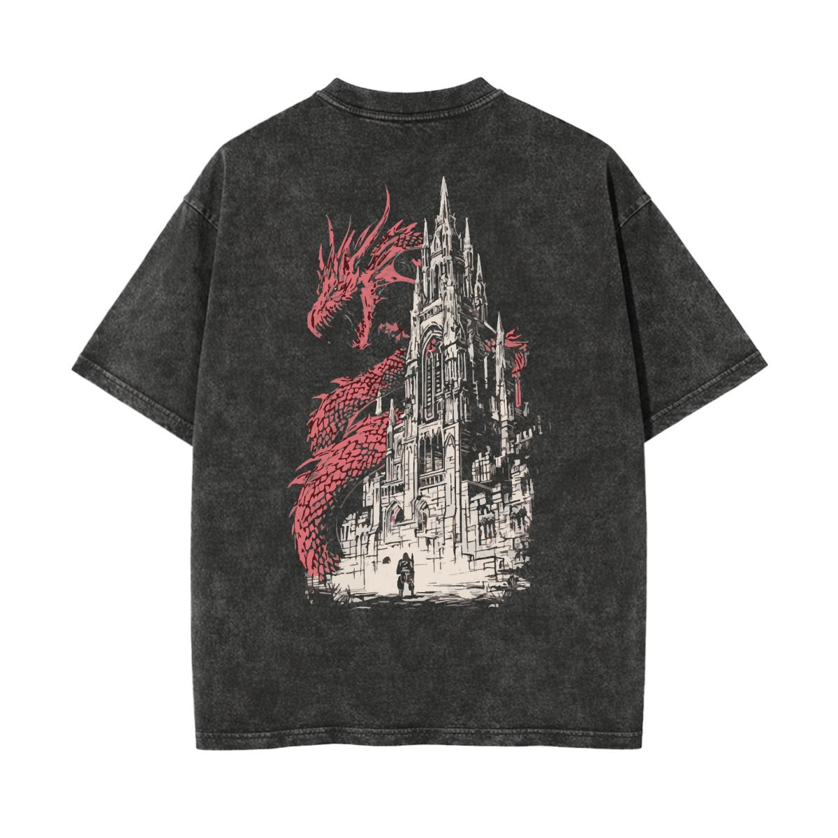 DRAGON CATHEDRAL VINTAGE OVERSIZE TEE