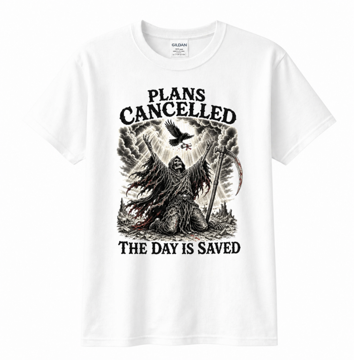 Plans Cancelled, The Day is Saved Classic Graphic Tee