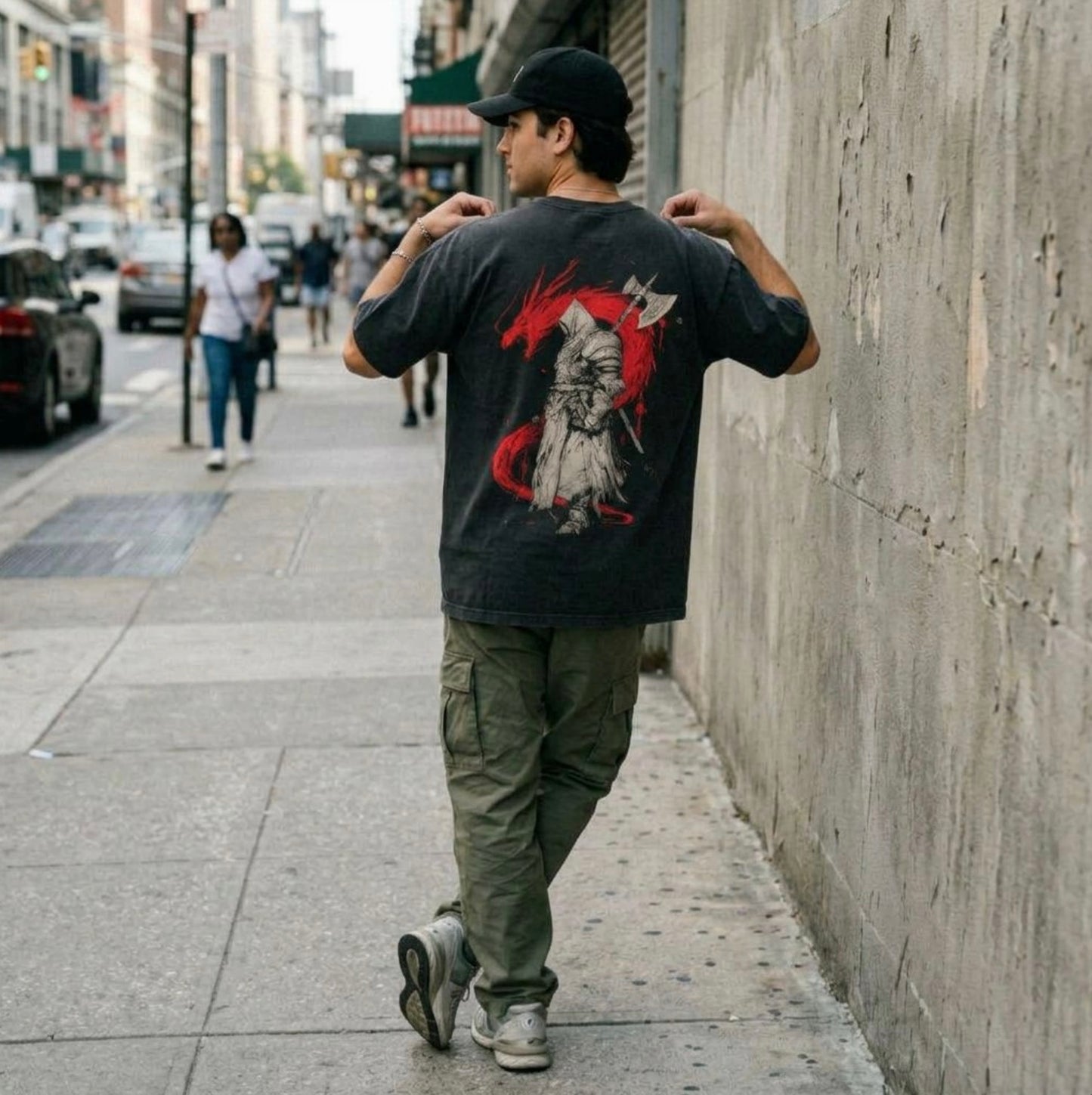 DRAGON GUARD VINTAGE OVERSIZE TEE