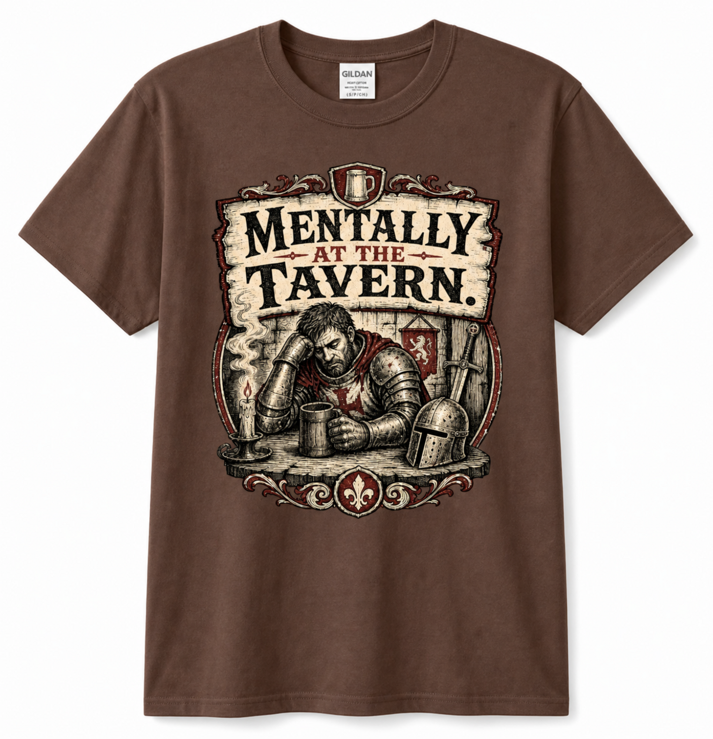 Mentally at the Tavern Classic Graphic Tee