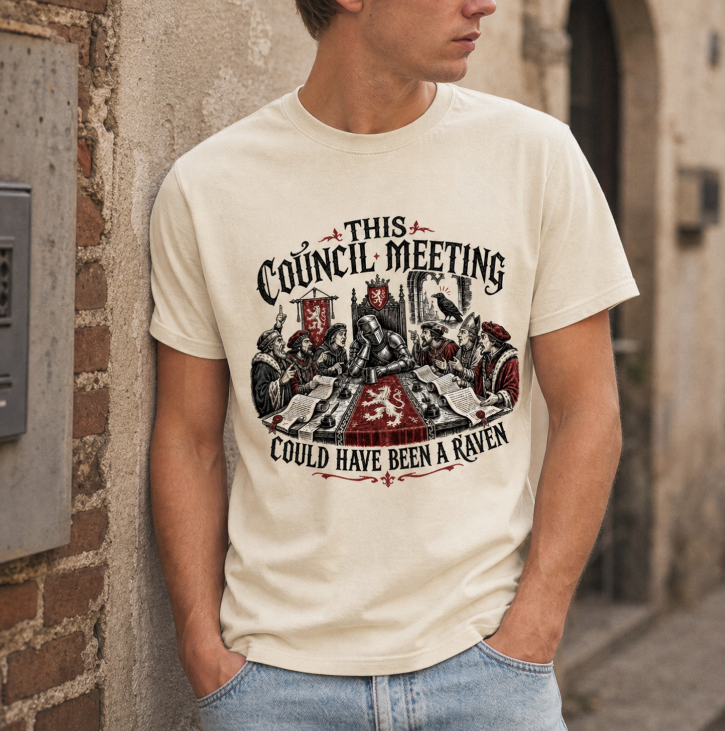This Council Meeting Could Have Been a Raven Classic Graphic Tee